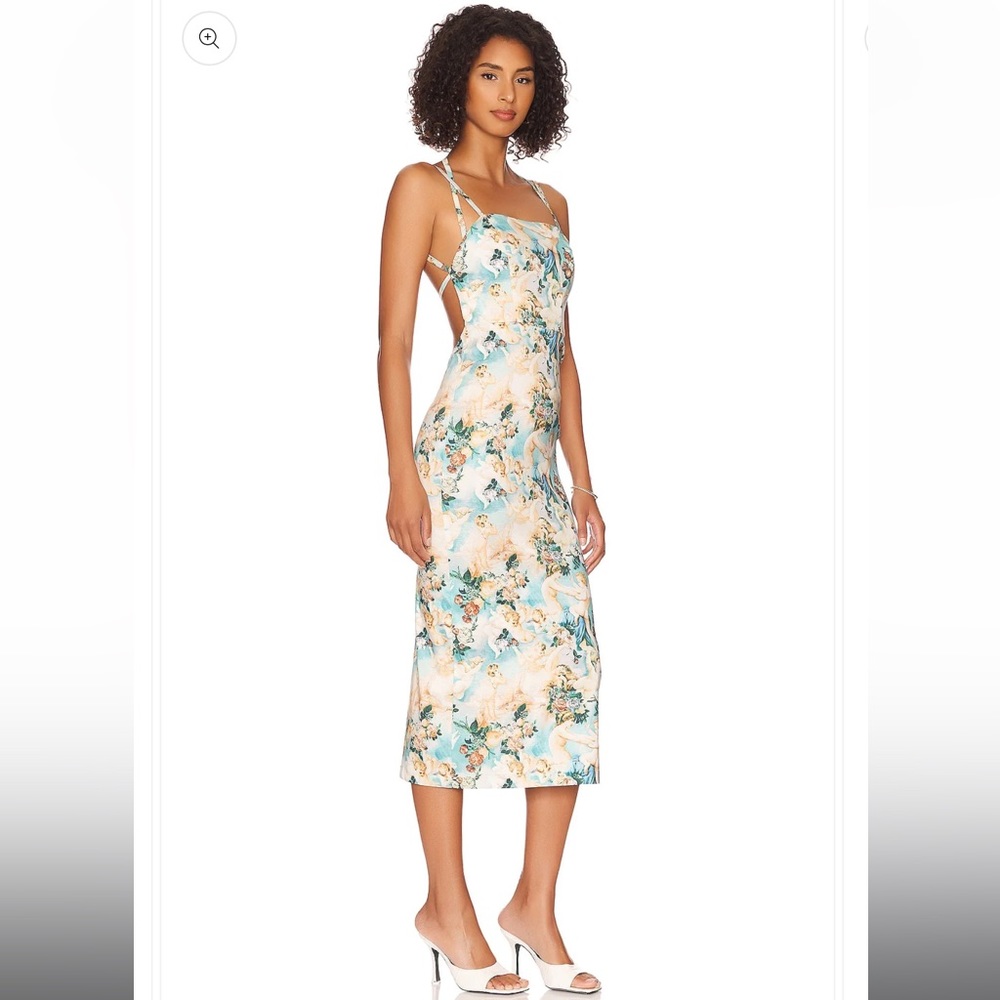 LPA - Angelica Midi Dress in Cherub Multi - Picture 3 of 3